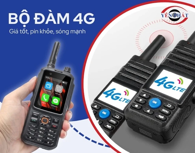Bộ đàm 4g
