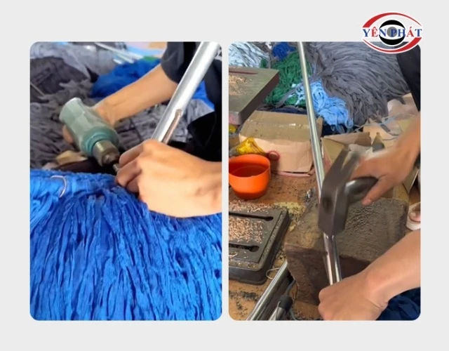 Cố định và gia cố các mối nối