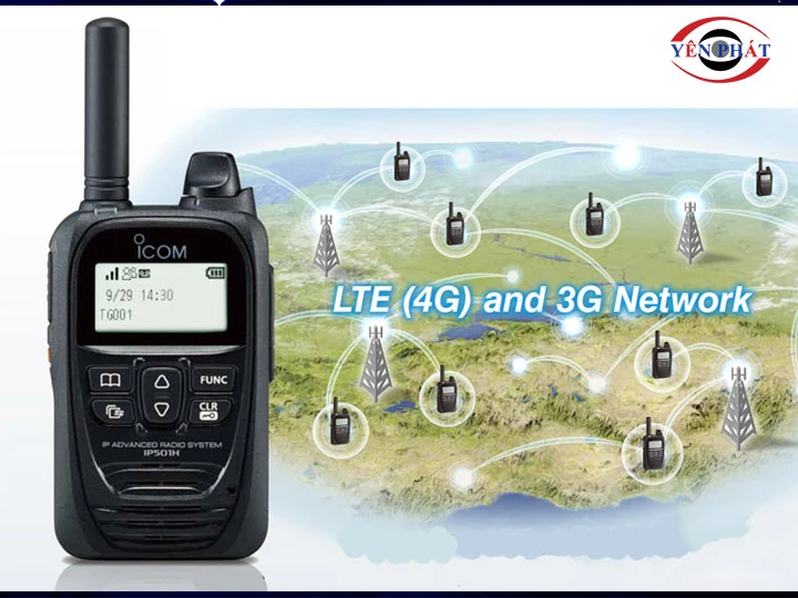 Cơ chế hoạt động bộ đàm 4G