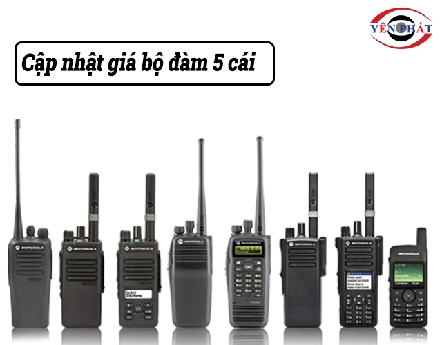 giá bộ đàm 5 cái