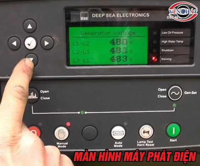Màn hình máy phát điện nội địa Nhật