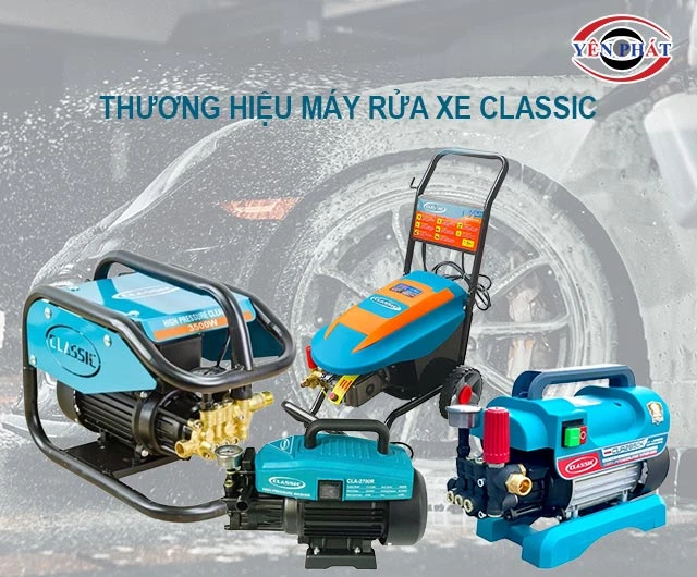 thương hiệu máy rửa xe Classic