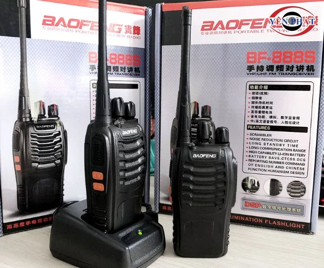 Bộ đàm 6 cái dễ kết nối