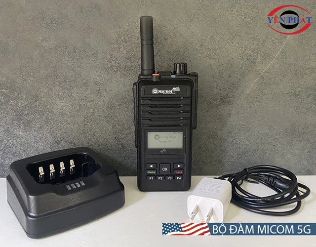 Bộ đàm MiCOM 5G thương hiệu Mỹ
