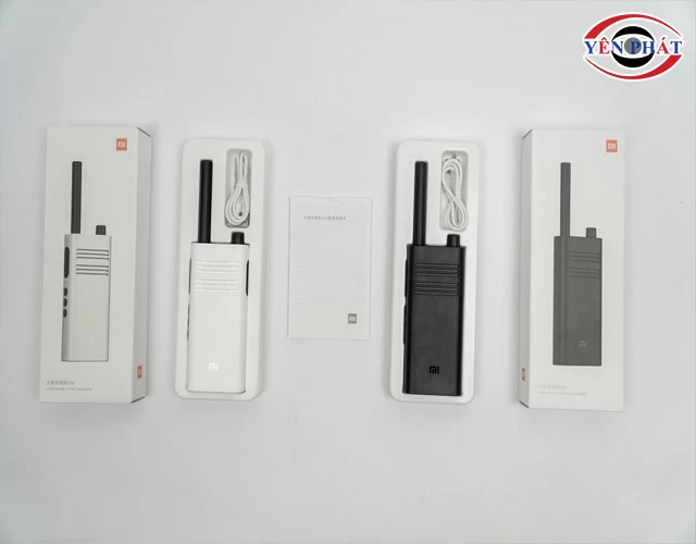 bộ đàm Xiaomi sạc tiện lợi