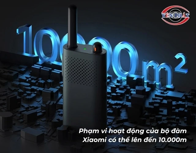 bộ đàm Xiaomi phạm vi hoạt rộng lớn
