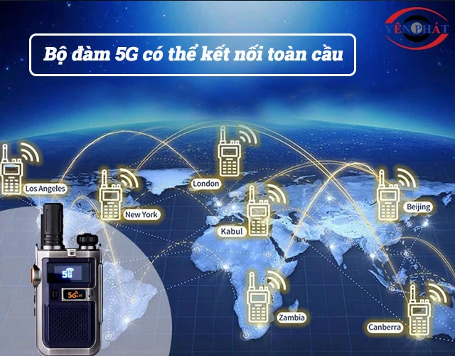 Ứng dụng thực tiễn của bộ đàm 5G