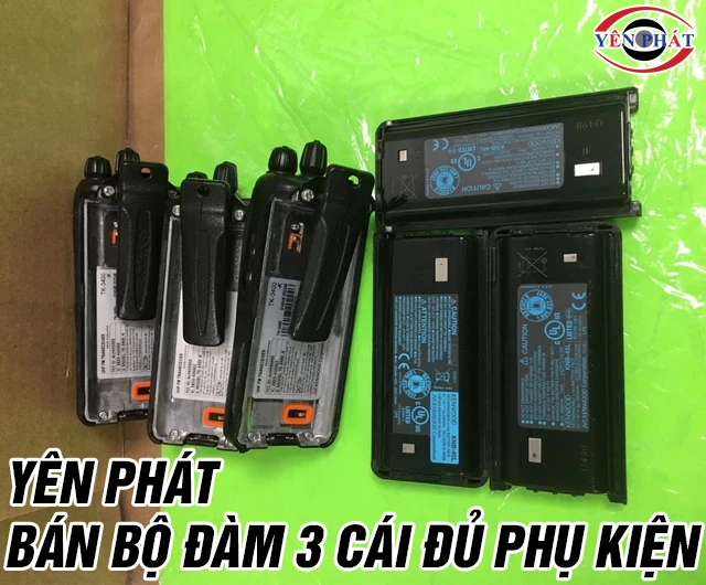 Bán bộ đàm 3 cái