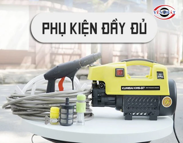 Máy rửa xe không chổi than Kumisai KMS-Q7