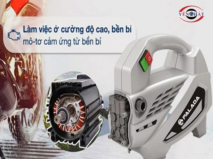 Máy rửa xe lõi dây đồng Palada LT-210-1600