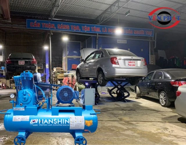 ứng dụng của máy nén khí hanshin