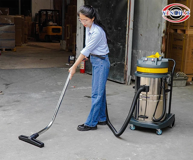 Dùng máy hút bụi đúng chức năng