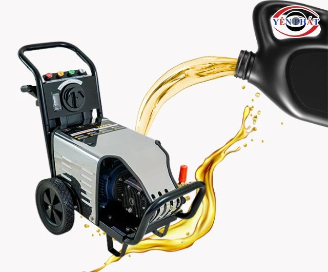 Lưu ý khi thay nhớt cho máy rửa xe