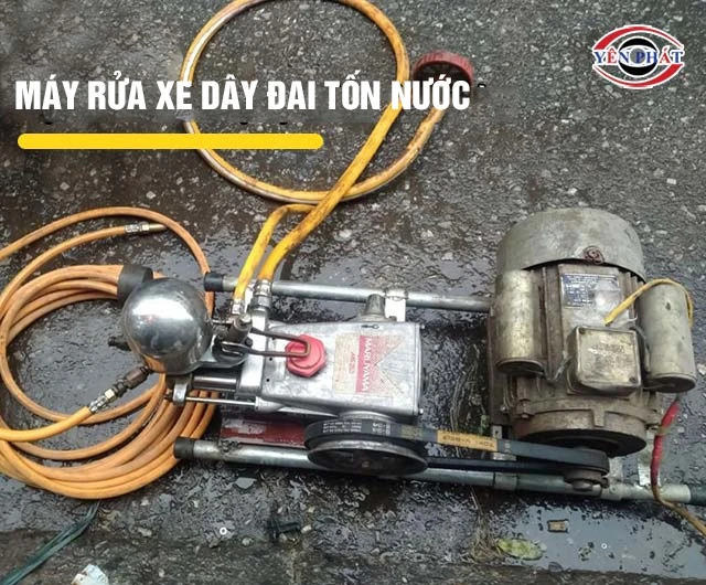 Máy rửa xe 1HP tốn nước