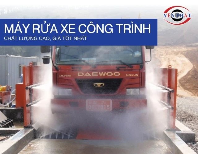 máy rửa xe công trình
