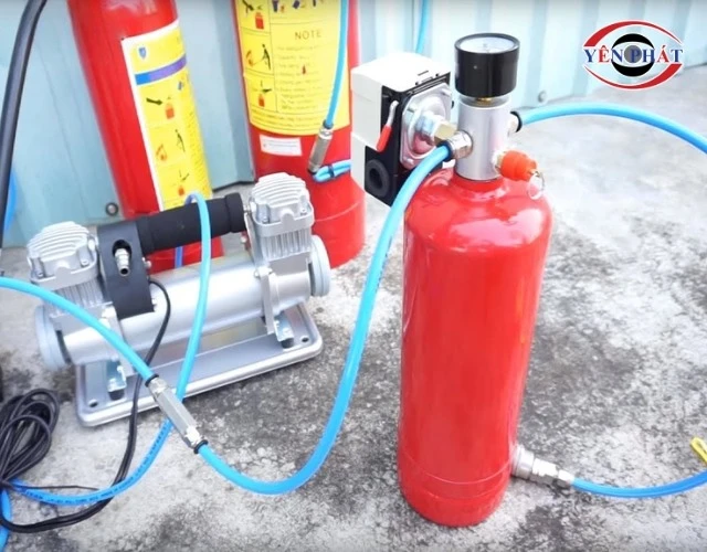 Hướng dẫn sử dụng bình nén khí mini tự chế một cách an toàn