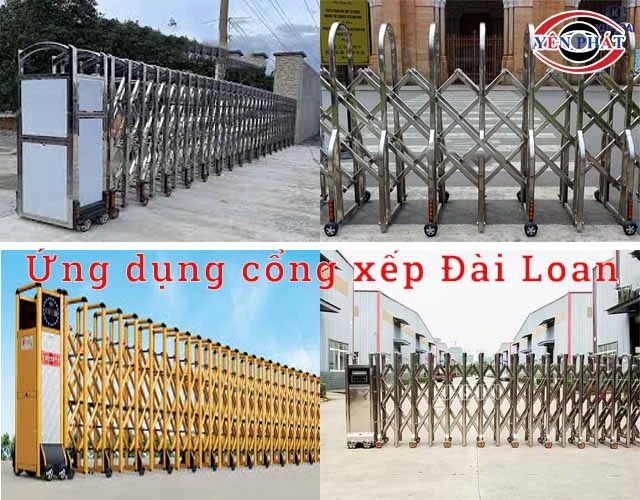 Ứng dụng cổng xếp Đài Loan