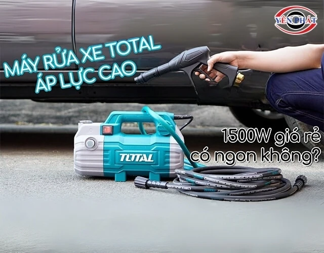 Máy bơm rửa xe 1500W áp lực cao