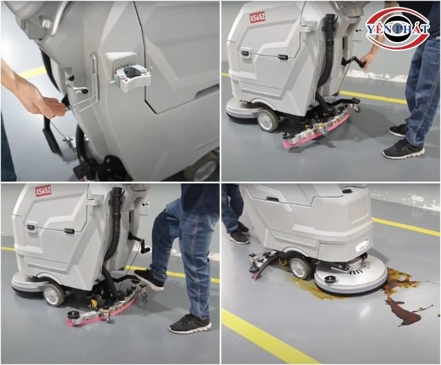 Máy chà sàn Kumisai KMS 68Z có hiệu suất mạnh