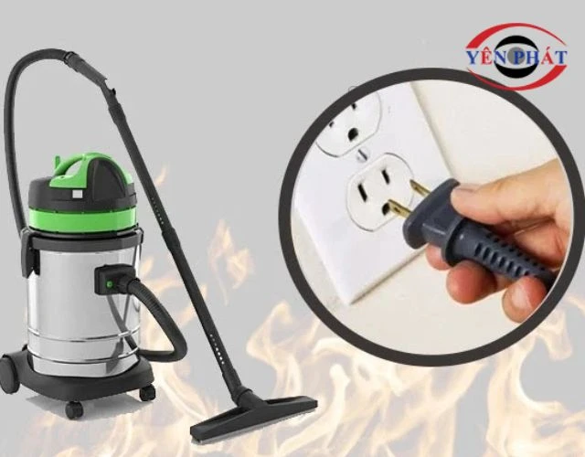 máy hút bụi bị ngắt