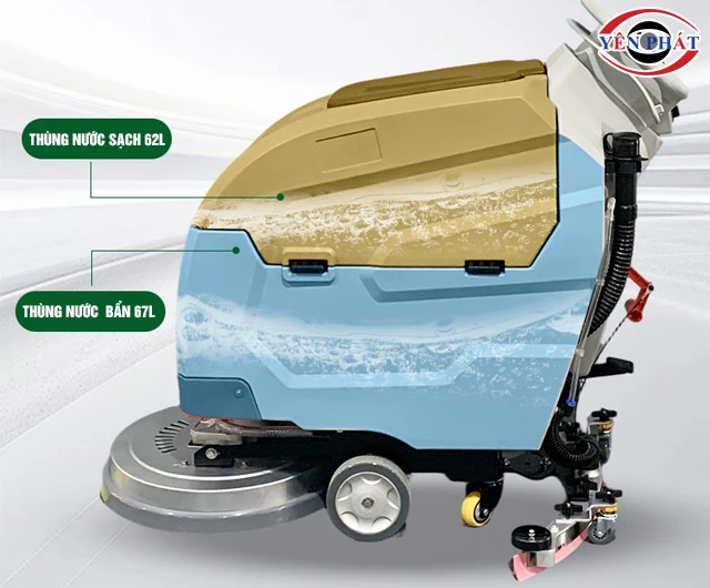 Thùng nước máy chà sàn công nghiệp liên hợp Kumisai KMS 68B