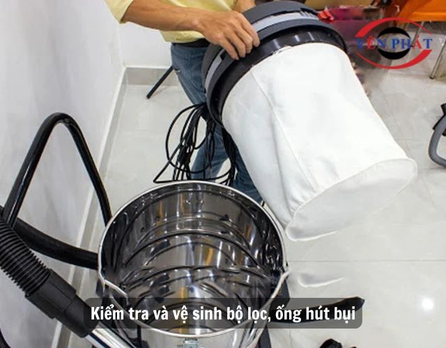  Kiểm tra và vệ sinh bộ lọc