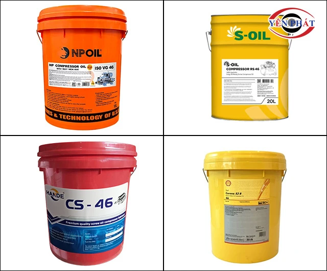 các mẫu dầu máy nén khí 46