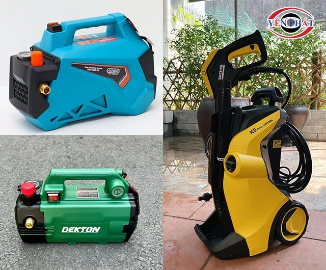 các thương hiệu máy rửa xe 2800W