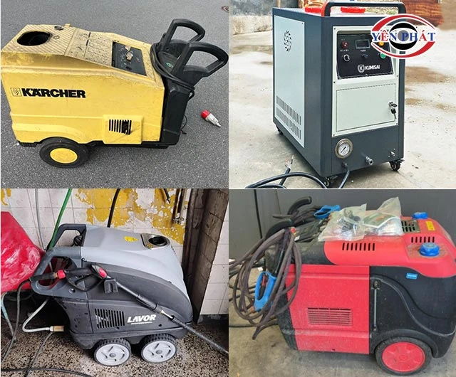 thương hiệu máy rửa xe hơi nước nóng cũ lớn