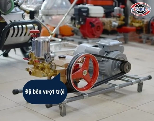 Máy rửa xe dây đai có độ bền vượt trội