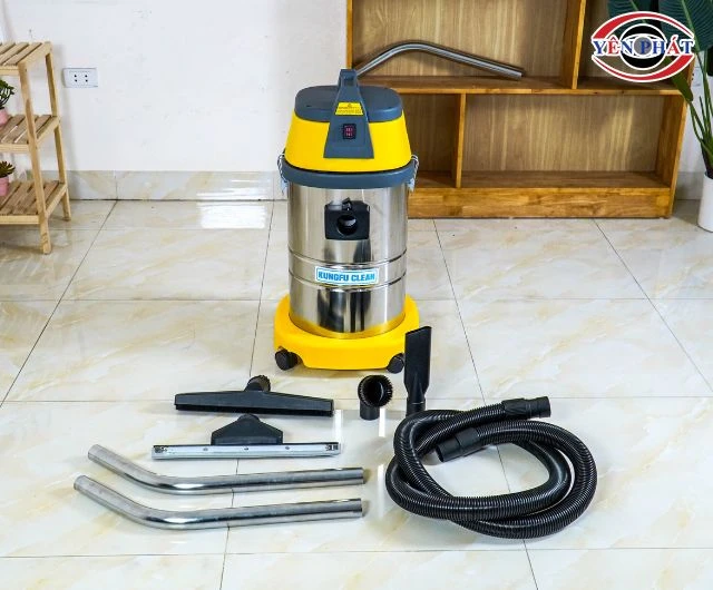 Máy Hút Bụi 1600W đi kèm đầy đủ phụ kiện