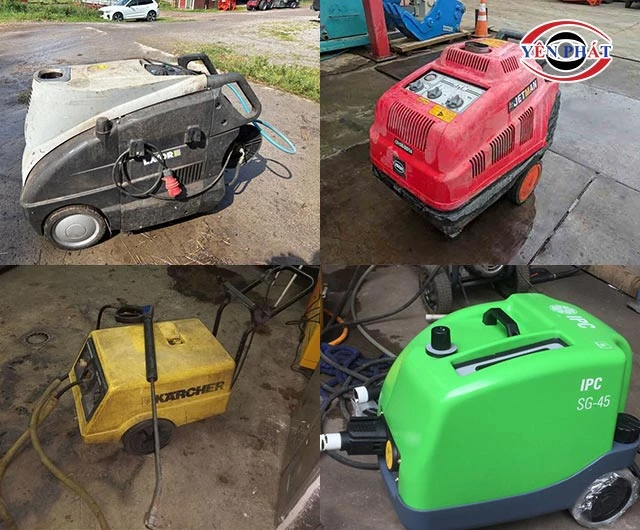 chọn thương hiệu máy rửa xe hơi nước nóng cũ lớn