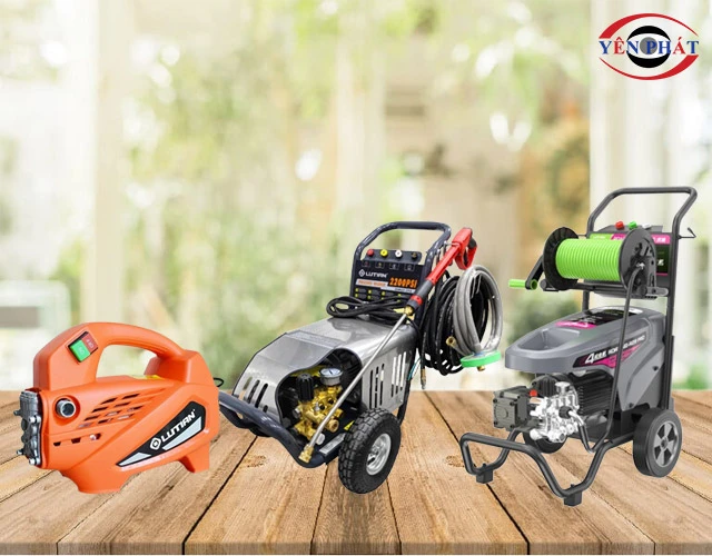 Đa dạng với Máy rửa xe Lutian