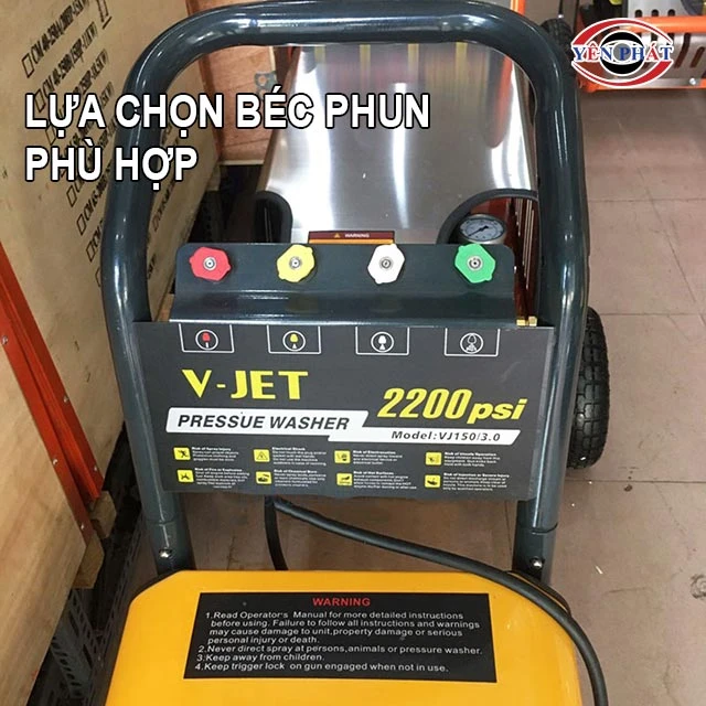 lựa chọn béc phun phù hợp