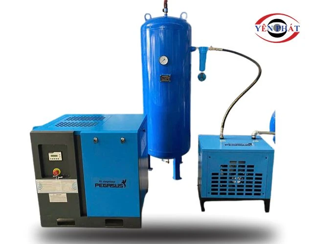 Tổng quan máy nén khí trục vít mini
