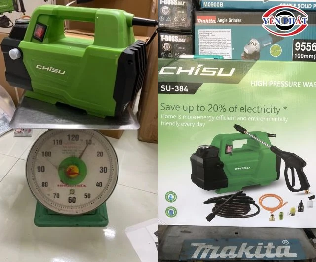 Máy rửa xe Chisu 2200W SU 384