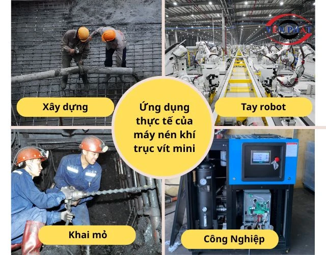 Ứng dụng vào các ngành công nghiệp nặng