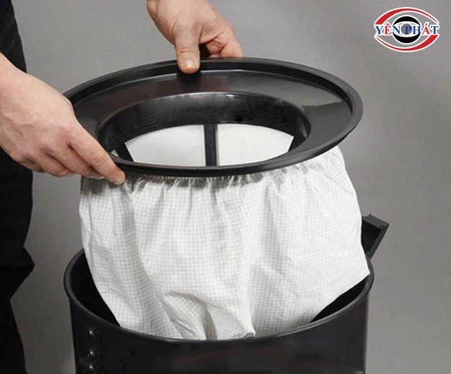 Vệ sinh tui lọc máy hút bụi 5000W
