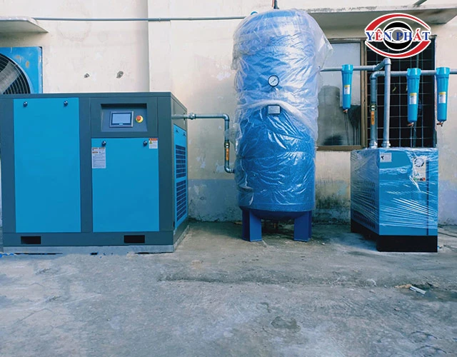 bình khí nén trong hệ thống