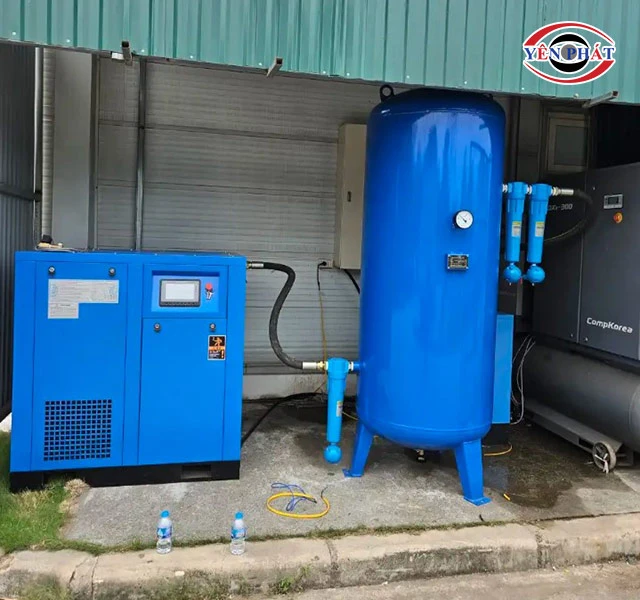 Cách xác định dung tích bình khí nén