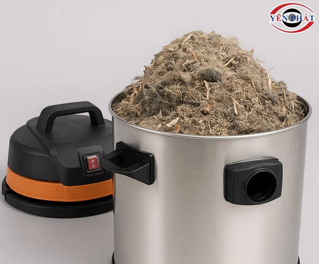 Máy hút bụi đang chạy thì ngắt do thùng rác đầy