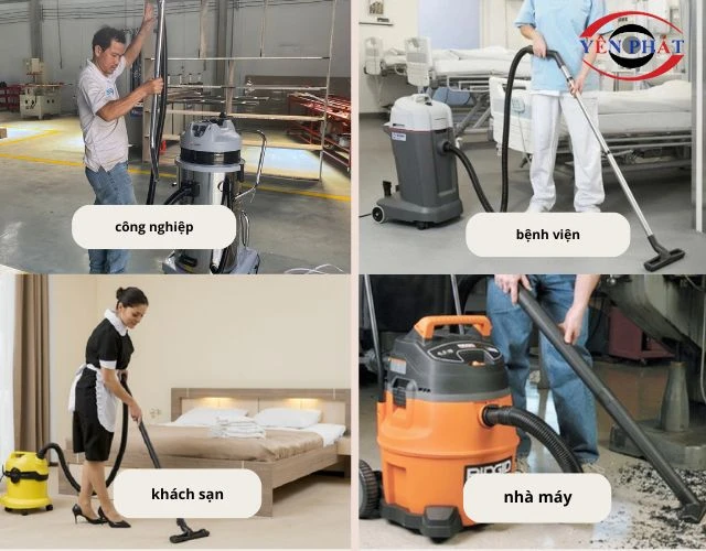  Máy hút bụi 1200W phù hợp với những môi trường nào