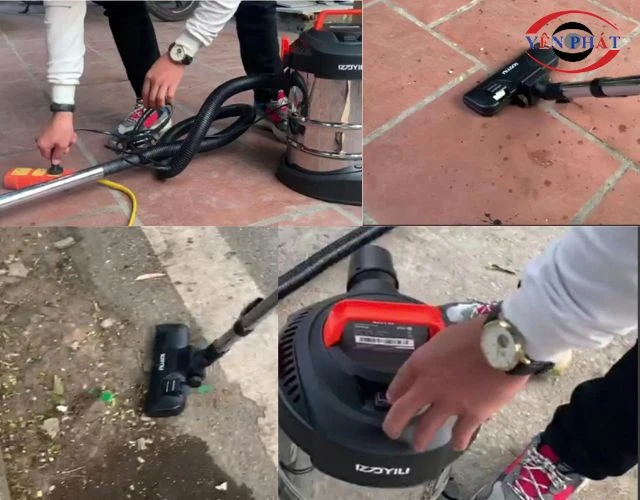 Quy trình thực hiện hút bụi 