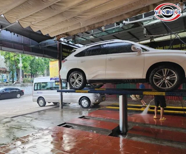 Bảng giá rửa xe ô tô cơ bản