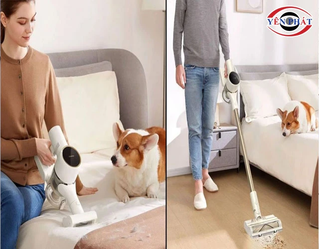 không sử dụng máy hút bụi 20000Pa liên tục