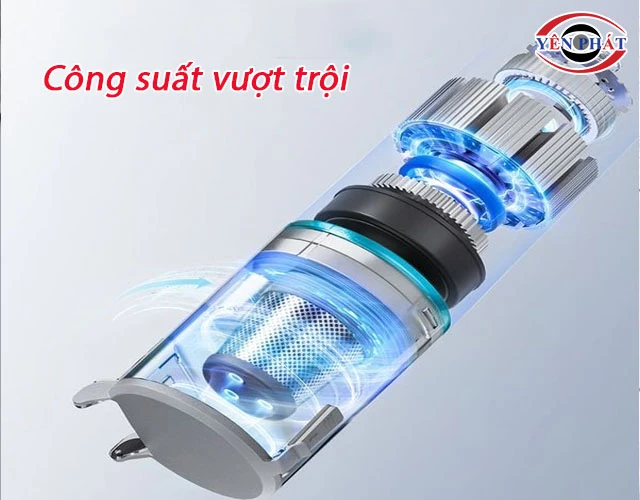 máy hút bụi 20000Pa công suất khỏe