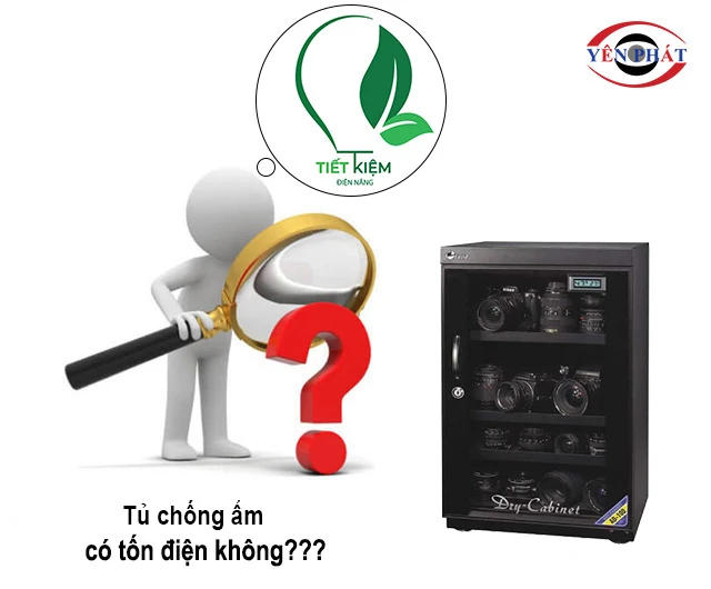 Tủ chống ẩm có tốn điện không? Kinh nghiệm sử dụng máy tiết kiệm, an toàn