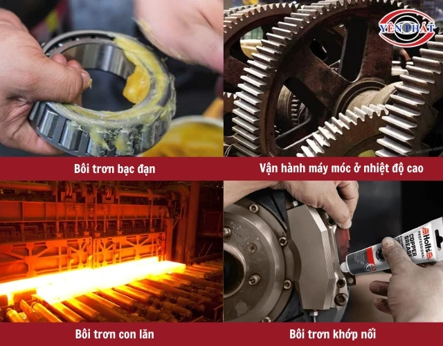 Mỡ bò chịu nhiệt 1000 độ C có ứng dụng gì