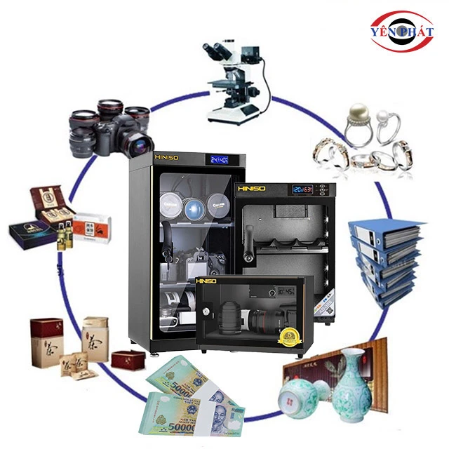 ứng dụng của tủ chống ẩm Hiniso