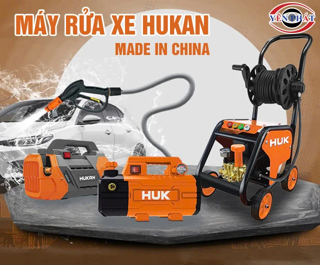 Máy rửa xe Hukan của nước nào